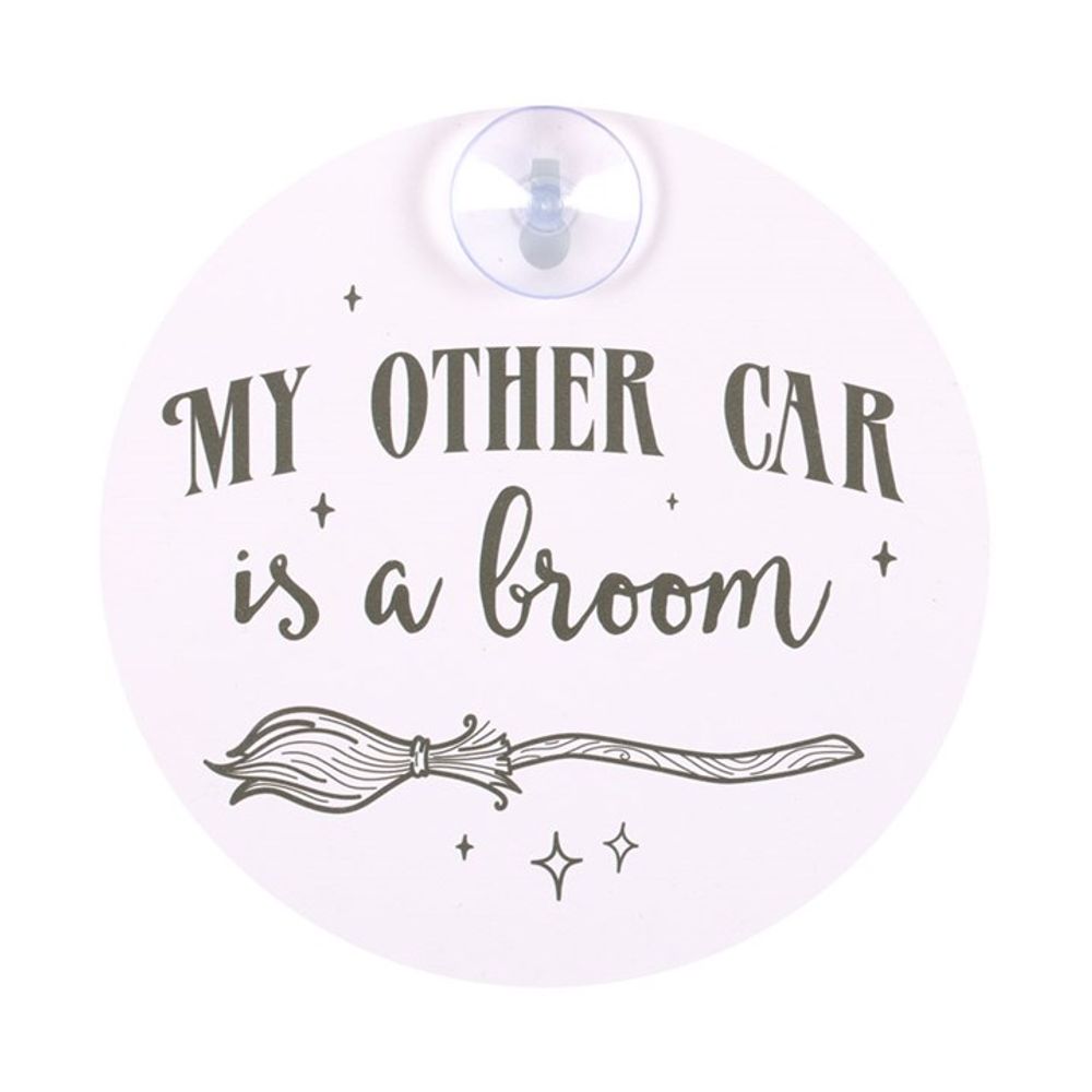 My Other Car is a Broom Window Sign - Simply MeltedMy Other Car is a Broom Window Sign