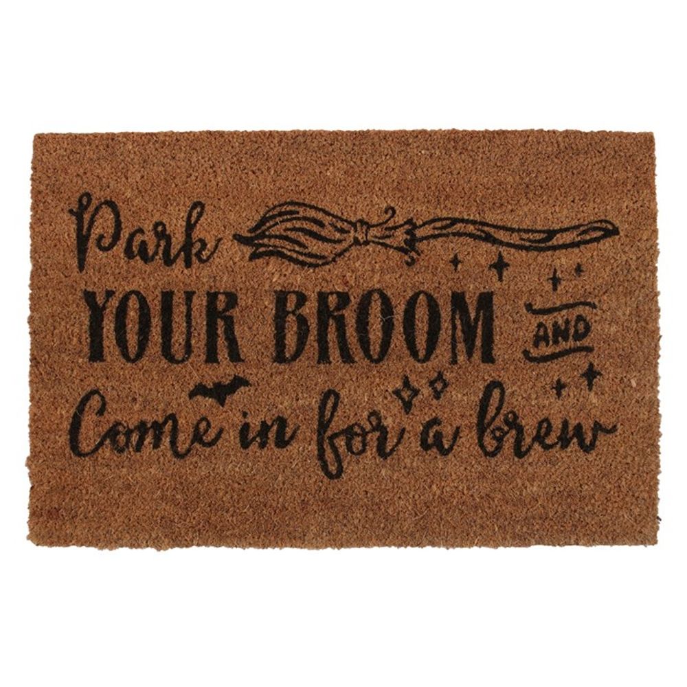 Natural Park Your Broom Doormat - Simply MeltedNatural Park Your Broom Doormat