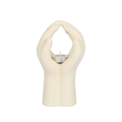 Praying Hands Tealight Holder - Simply MeltedPraying Hands Tealight Holder