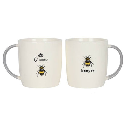 Queen Bee and Bee Keeper Mug Set - Simply MeltedQueen Bee and Bee Keeper Mug Set