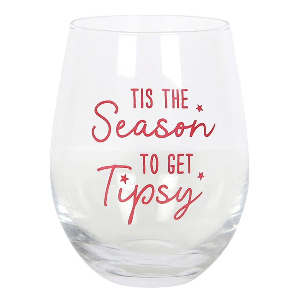 Season to Get Tipsy Stemless Glass - Simply MeltedSeason to Get Tipsy Stemless Glass