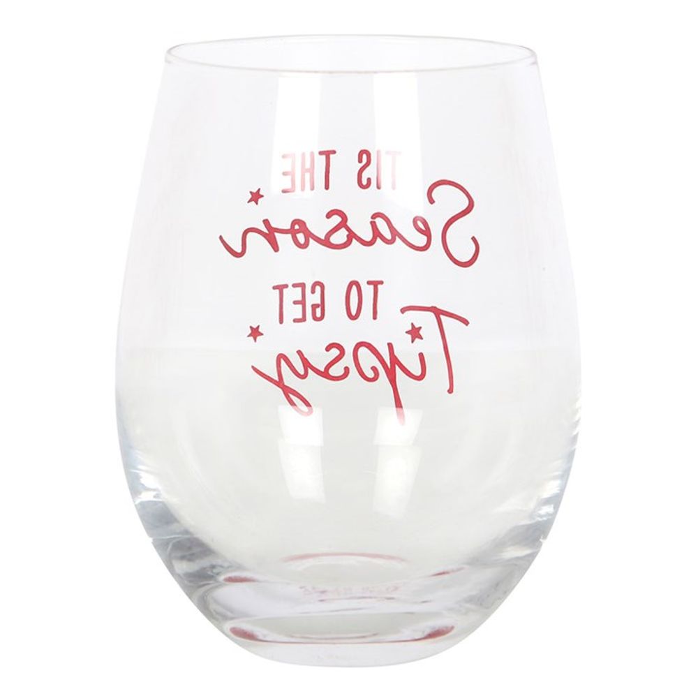 Season to Get Tipsy Stemless Glass - Simply MeltedSeason to Get Tipsy Stemless Glass