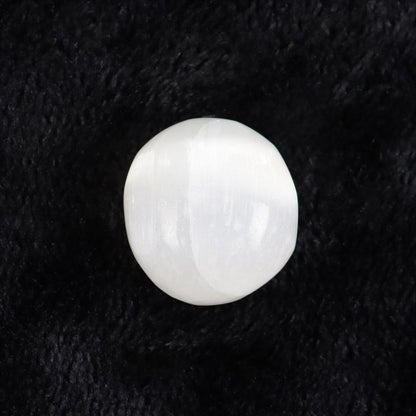 Selenite Crystal Tumblestone - Simply MeltedSelenite Crystal Tumblestone