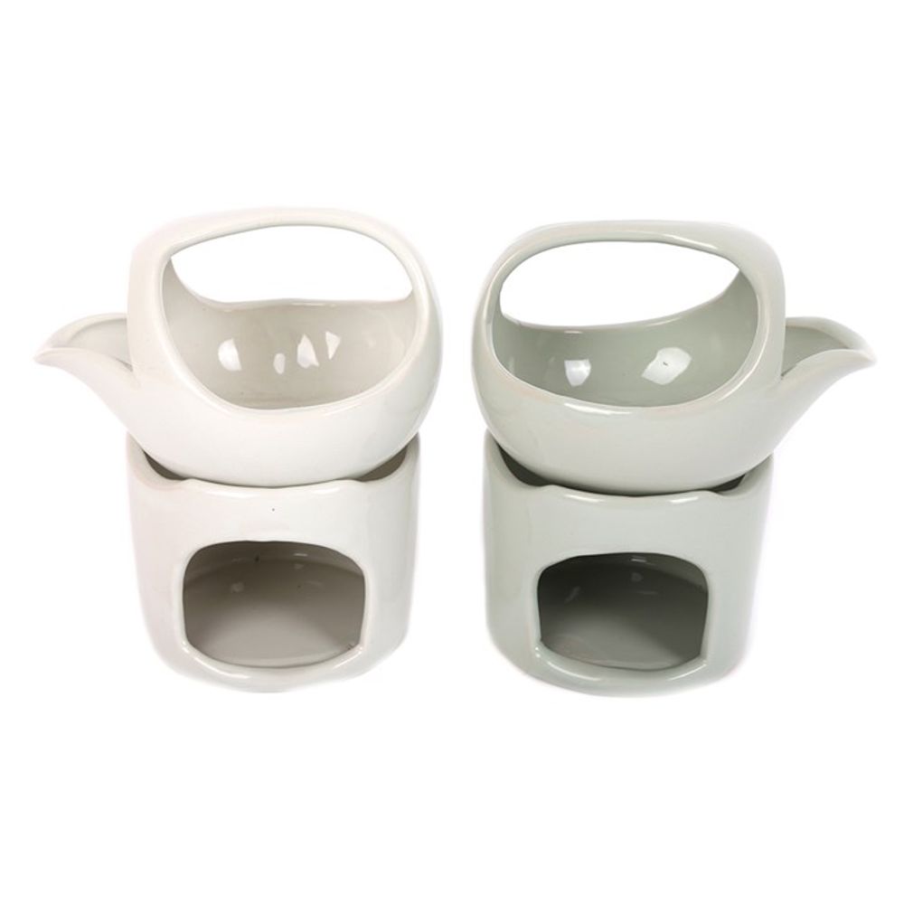 Spouted Ceramic Oil Burner - Simply MeltedSpouted Ceramic Oil Burner