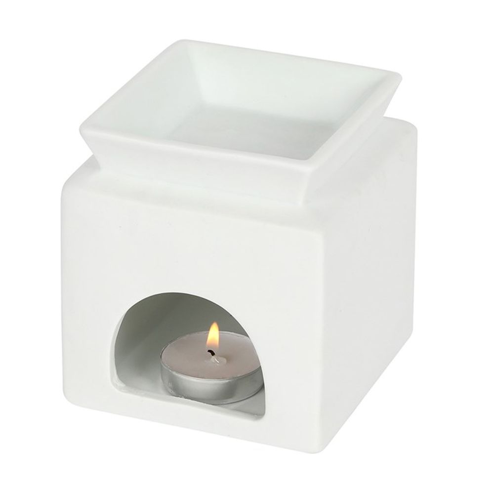 White Love Cut Out Oil Burner - Simply MeltedWhite Love Cut Out Oil Burner