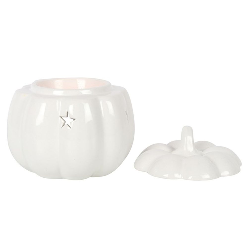 White Pumpkin Oil Burner - Simply MeltedWhite Pumpkin Oil Burner