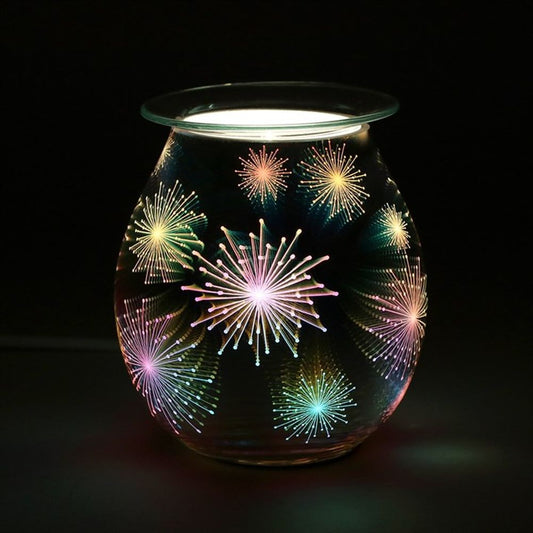 3D Firework Effect Light Up Electric Oil Burner - Simply Melted