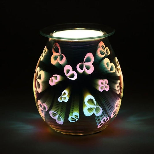 3D Flower Petal Light Up Electric Oil Burner - Simply Melted