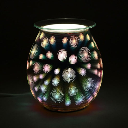 3D Starburst Light Up Electric Oil Burner - Simply Melted