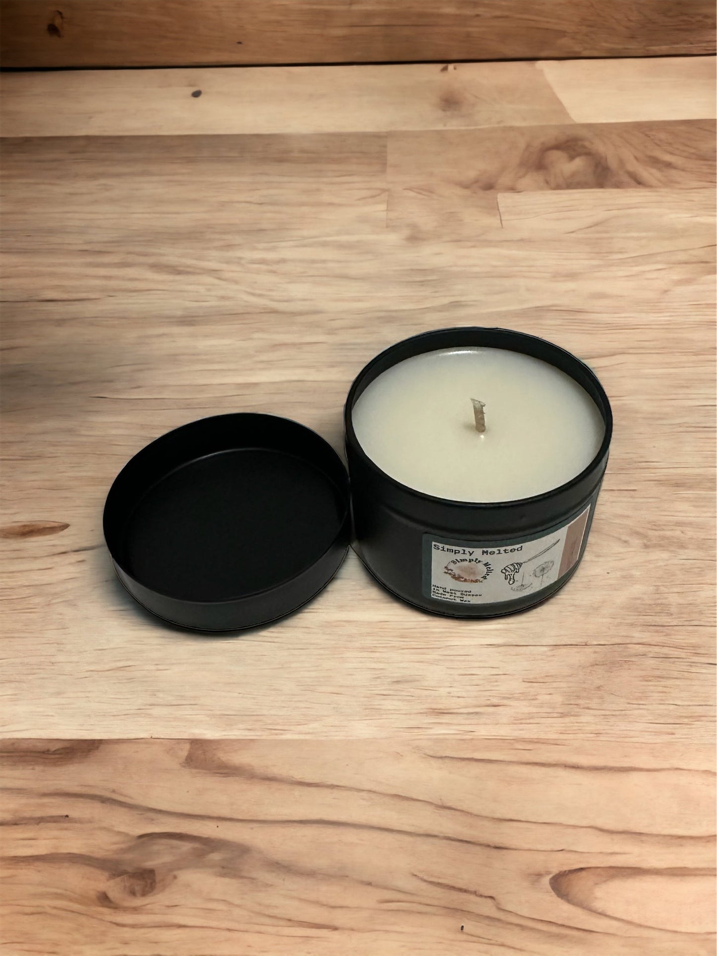 Bee Cause Candle in a Tin - Simply Melted