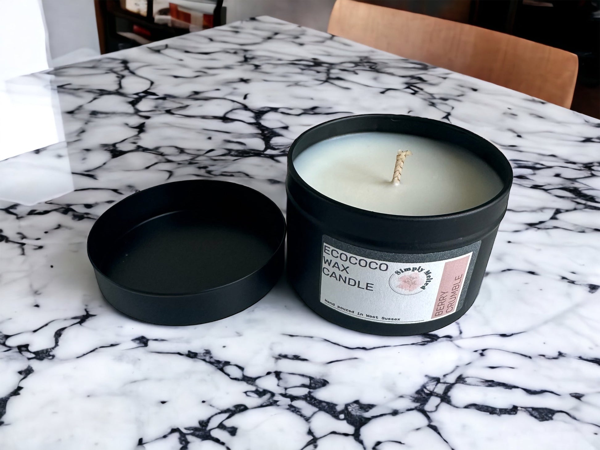 Berry Crumble Tin Candle - Simply Melted