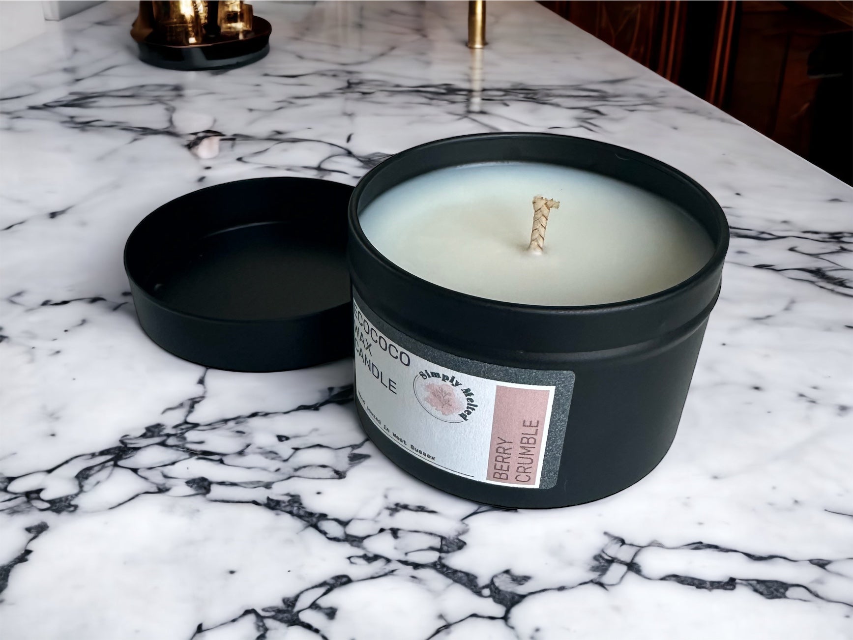 Berry Crumble Tin Candle - Simply Melted