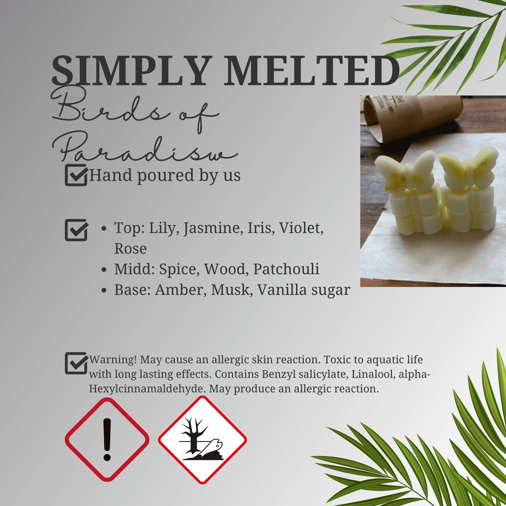 Birds Of Paradise Wax Melts - Simply Melted