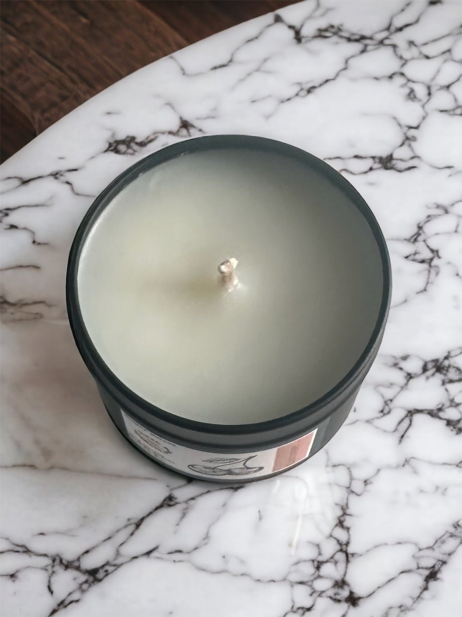 Black Cherry Candle in a Tin - Simply Melted