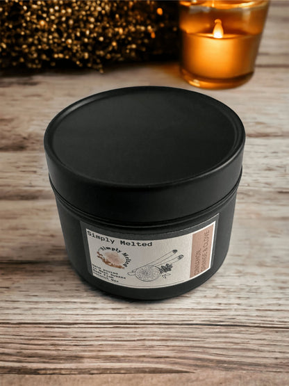 Cinnamon, Orange & Clove Tin Candle - Simply Melted