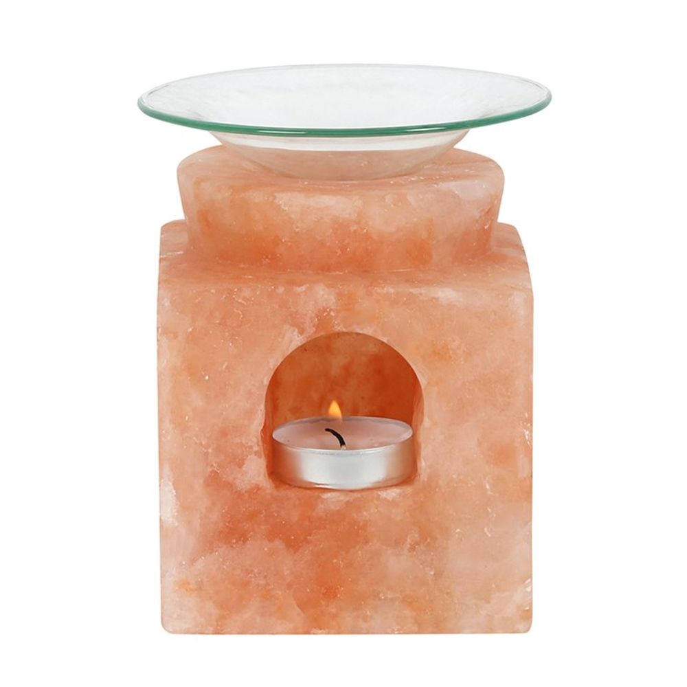 Cube Himalayan Salt Oil Burner - Simply Melted