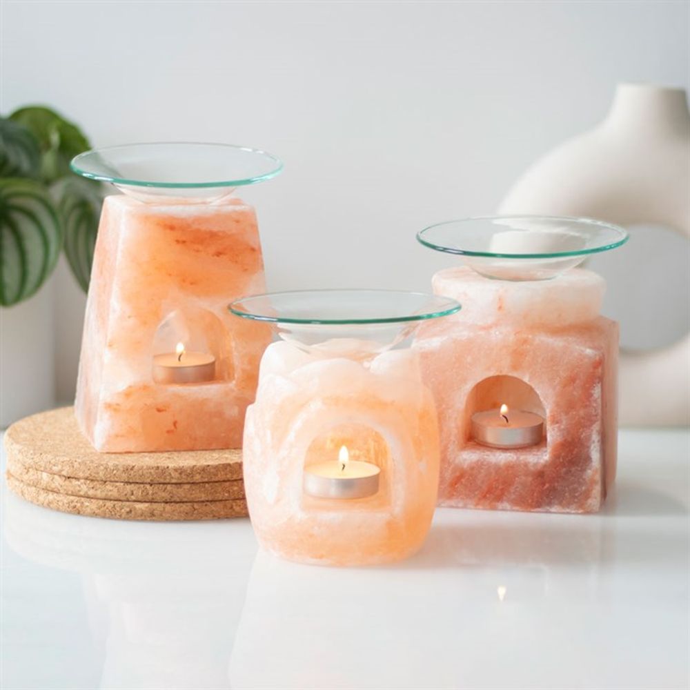 Cube Himalayan Salt Oil Burner - Simply Melted