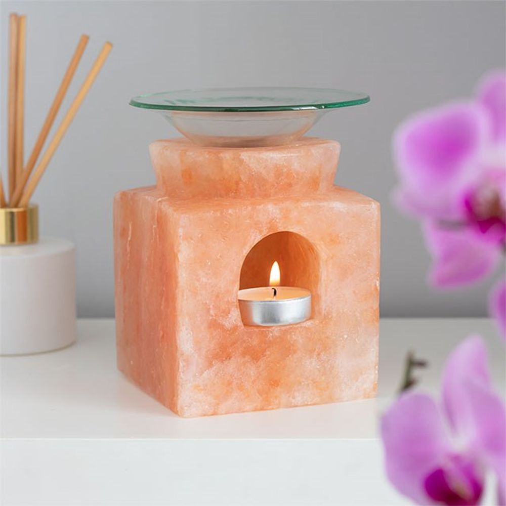 Cube Himalayan Salt Oil Burner - Simply Melted