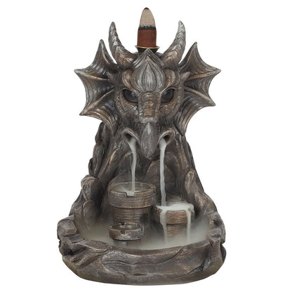 Grey Dragon Backflow Incense Burner - Simply Melted