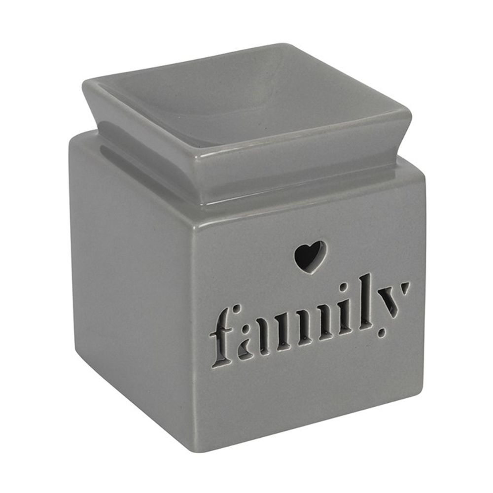 Grey Family Cut Out Oil Burner - Simply Melted