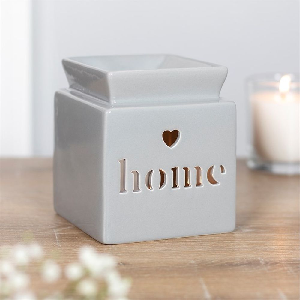 Grey Home Cut Out Oil Burner - Simply Melted