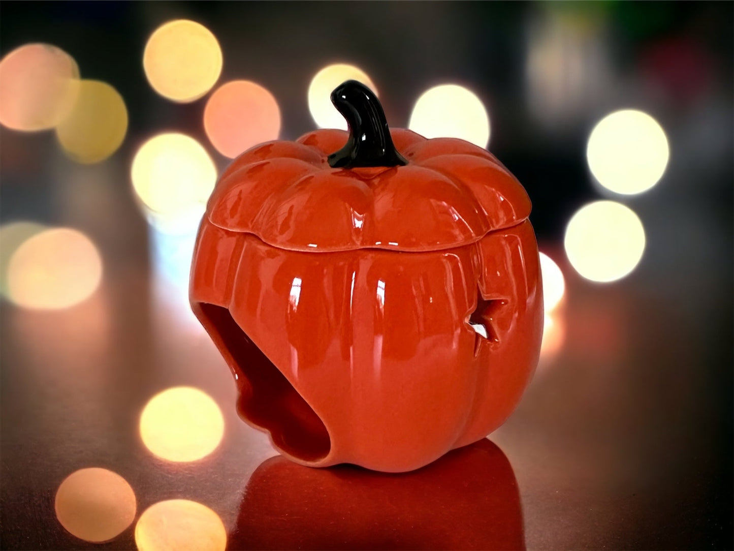 Halloween Pumpking Wax Burner - Simply Melted