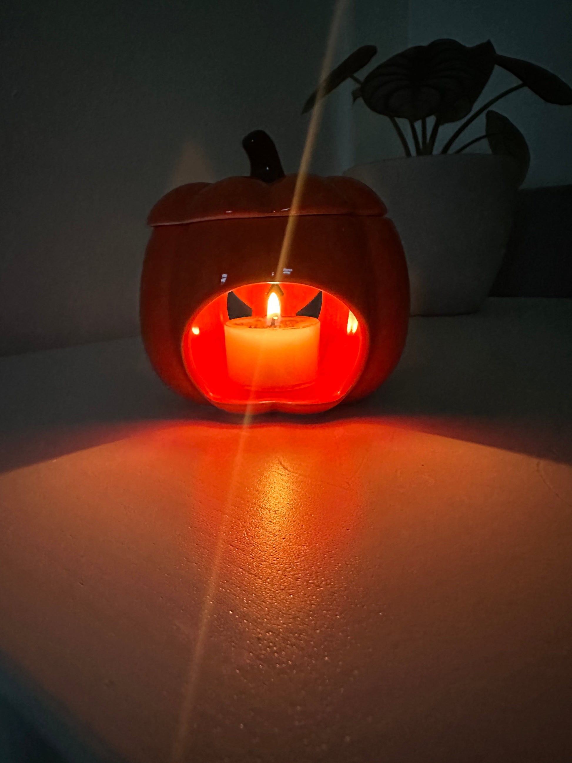 Halloween Pumpking Wax Burner - Simply Melted