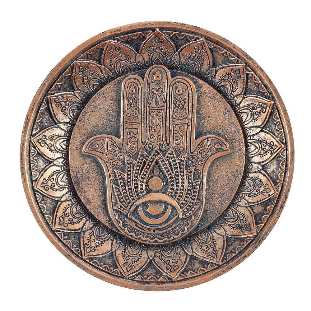 Hand of Hamsa Incense Holder Plate - Simply Melted