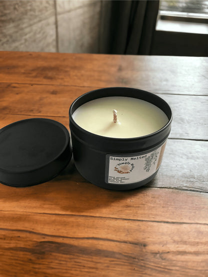 Japanese Wisteria Tin Candle - Simply Melted