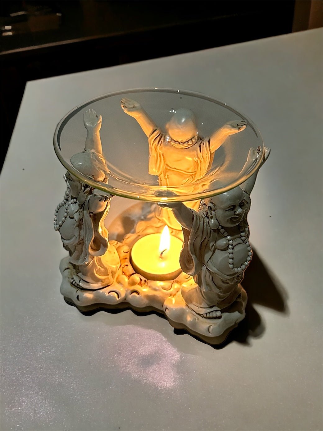 Laughing Buddha Resin Wax Burner - Simply Melted