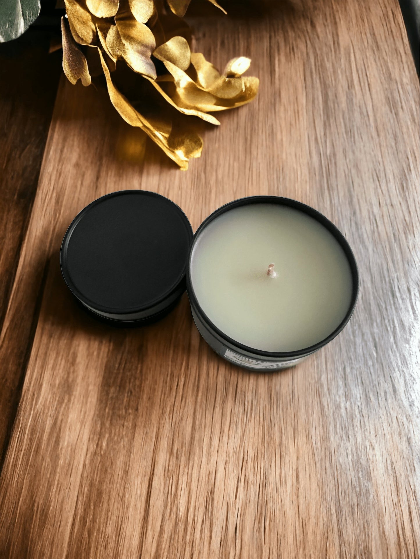 Lemongrass & Ginger Tin Candle - Simply Melted