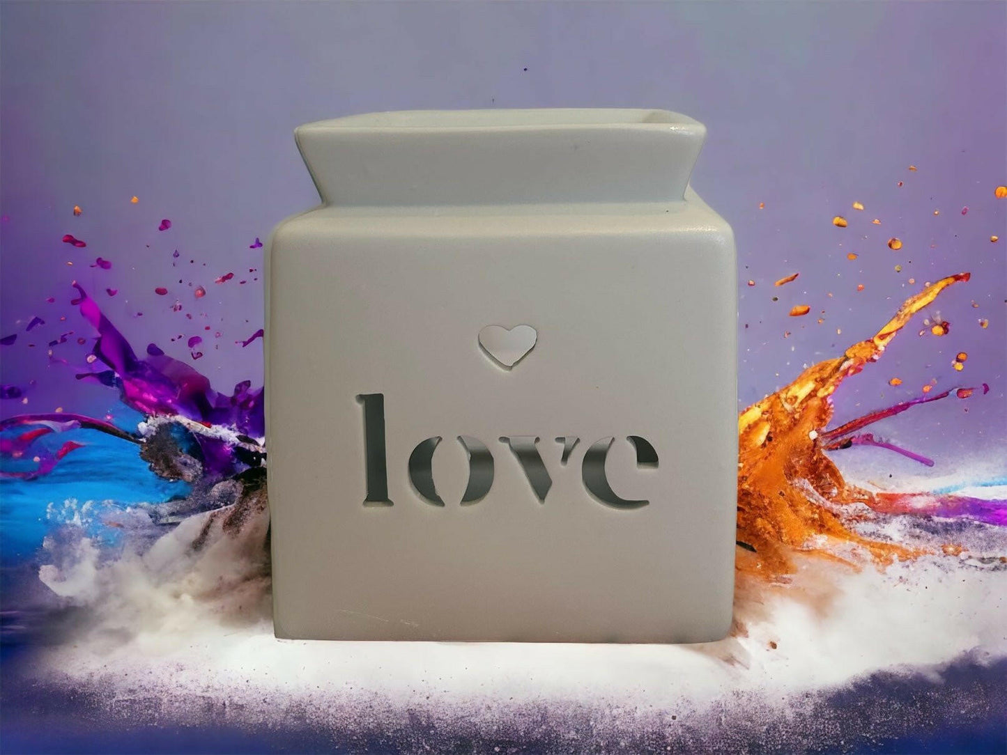 Love Cut Out Wax/Oil Burner - Simply Melted