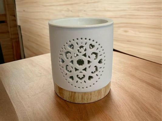 Mandala Ceramic Burner - Simply Melted