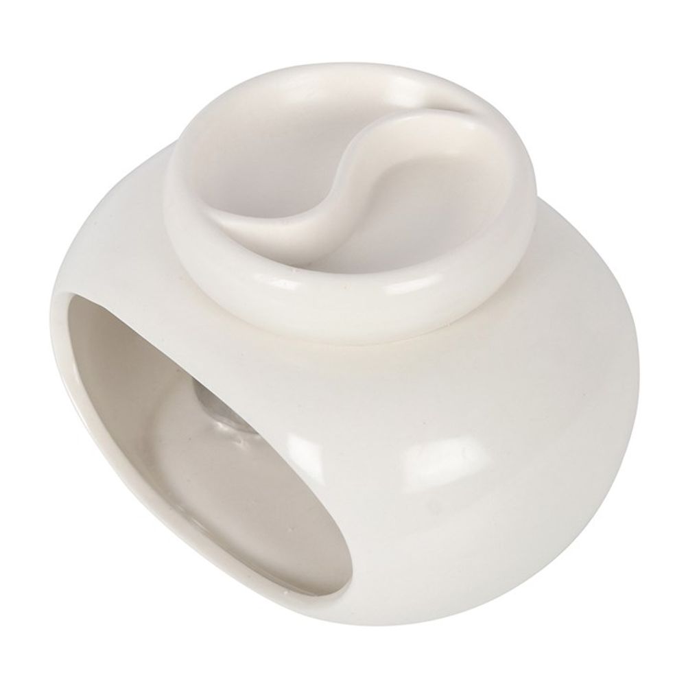 Off White Double Oil Burner - Simply Melted