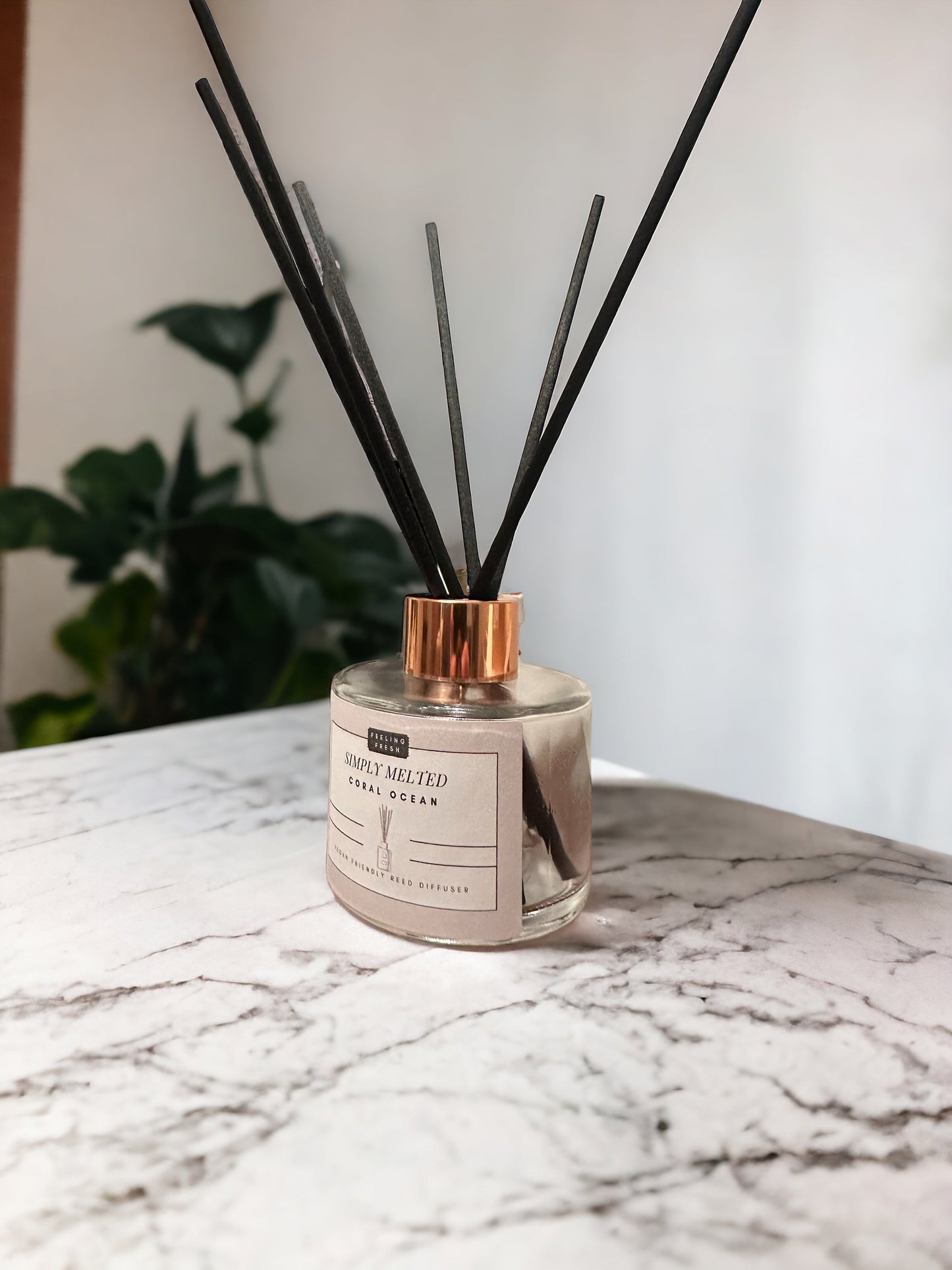 Rose Gold Reed Diffuser - Simply Melted