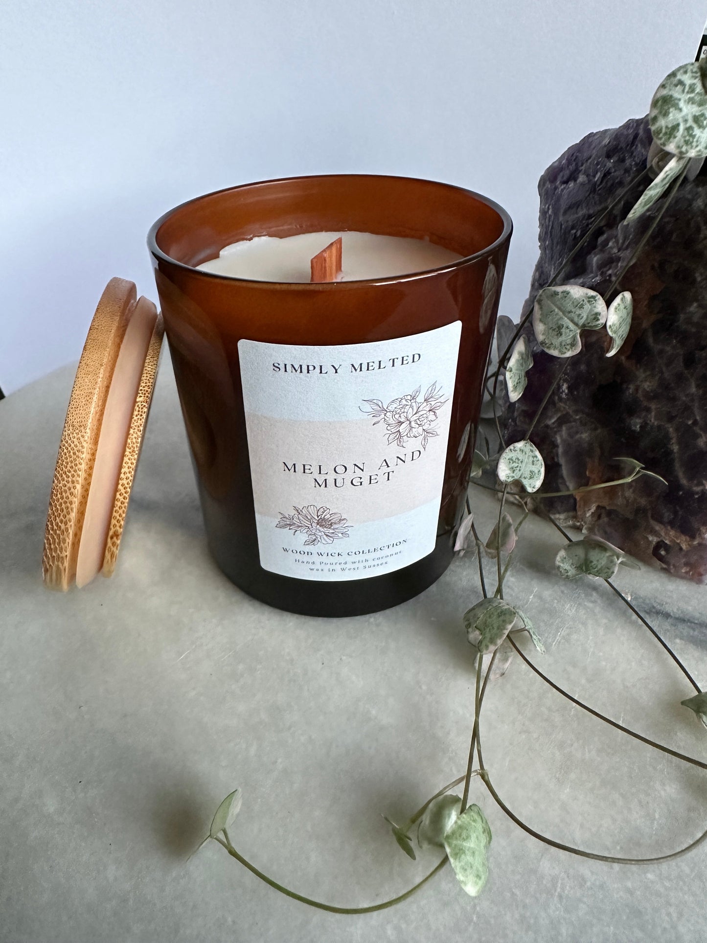 Scent of the Month Wood Wick Candle Subscription - Simply Melted