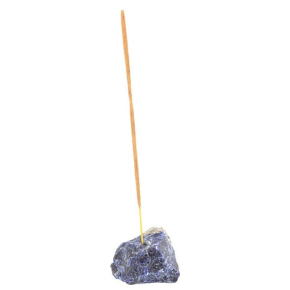 Sodalite Crystal Incense Stick Holder - Simply Melted