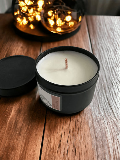 Spiced Cappuccino Tin Candle - Simply Melted