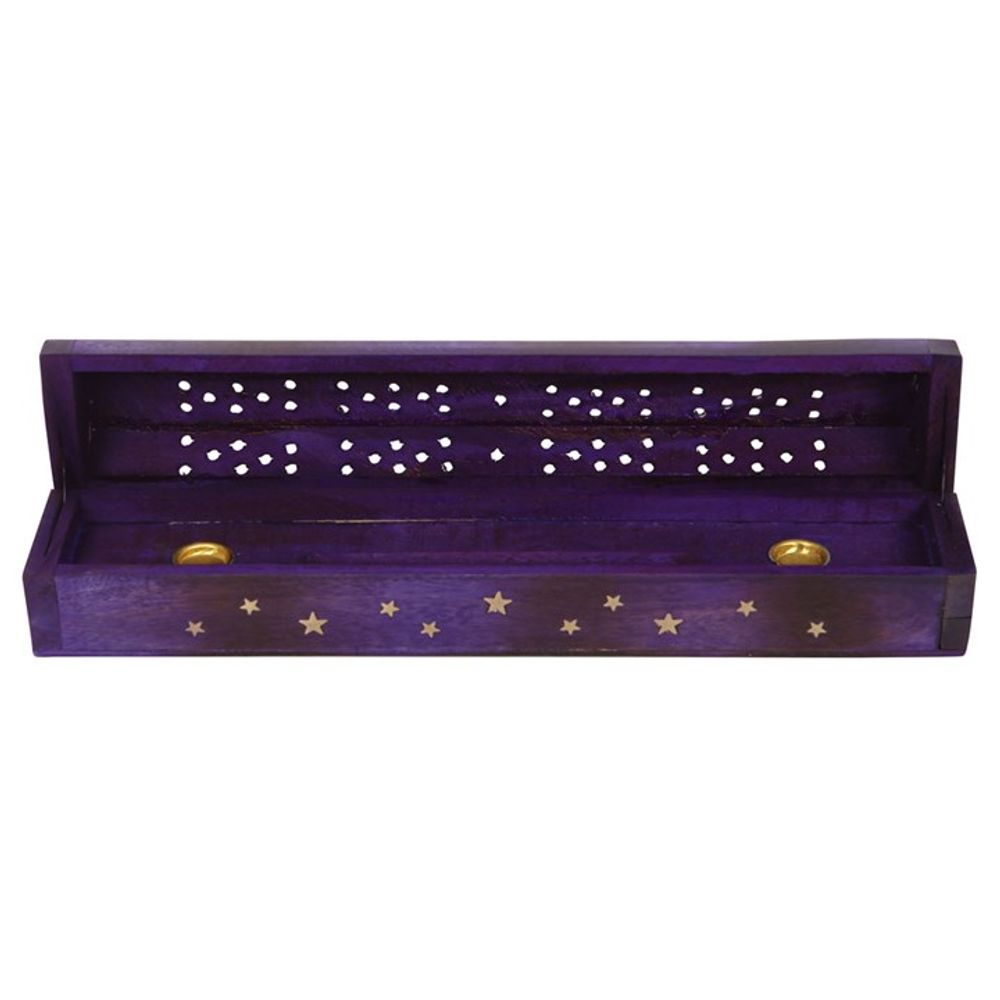 Star Wooden Bergamot Incense Box Set - Simply Melted