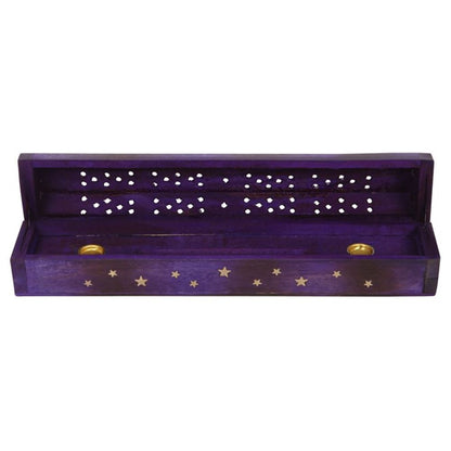 Star Wooden Bergamot Incense Box Set - Simply Melted