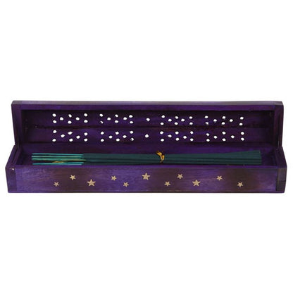 Star Wooden Bergamot Incense Box Set - Simply Melted