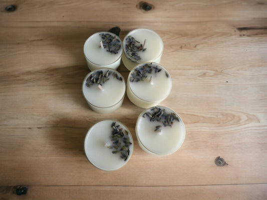 Tea Light Candles Lavender Scented - Simply Melted