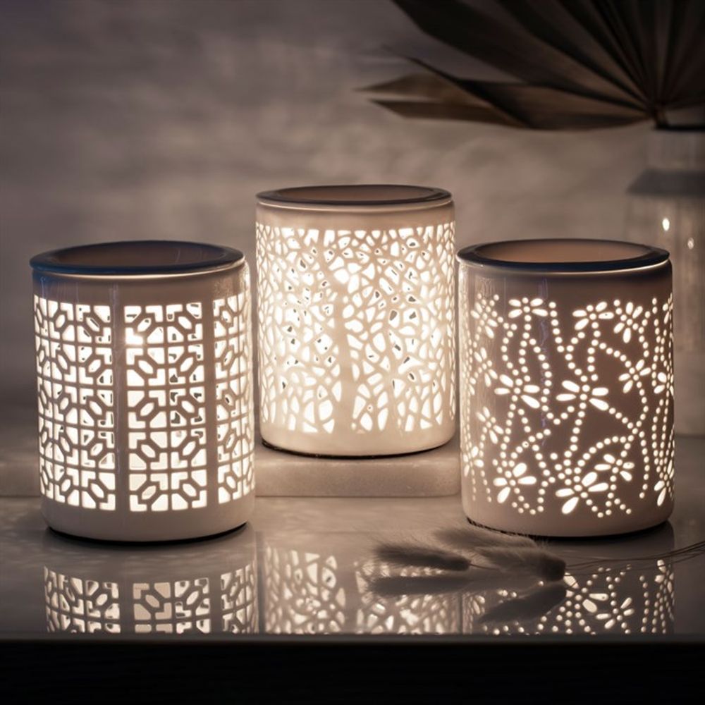 Tree Silhouette Electric Oil Burner - Simply Melted