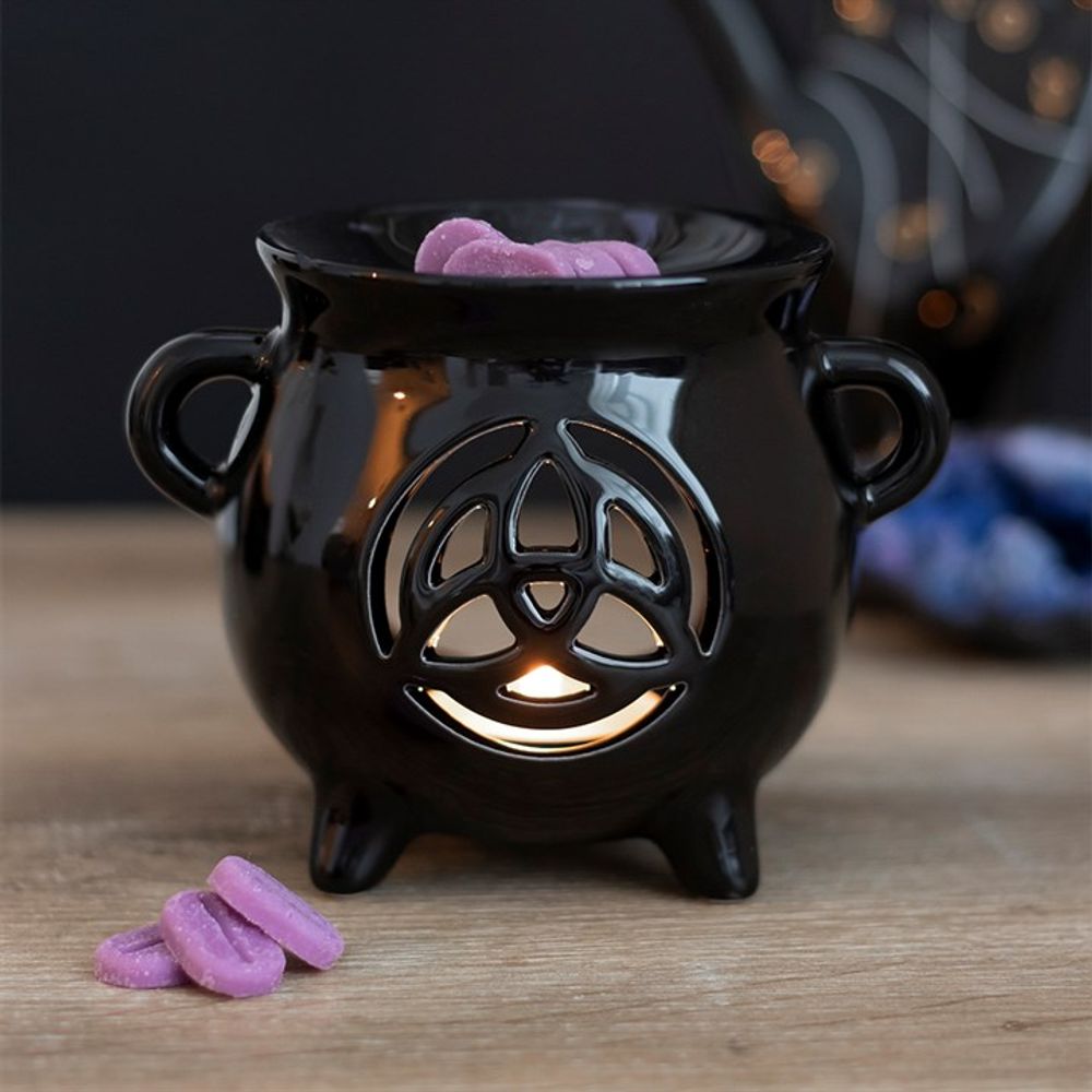 Triquetra Cauldron Oil Burner - Simply Melted