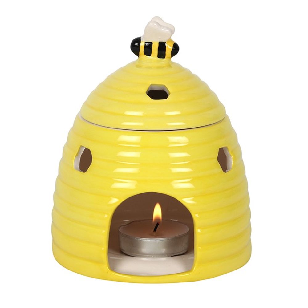 Yellow Beehive Oil Burner - Simply Melted