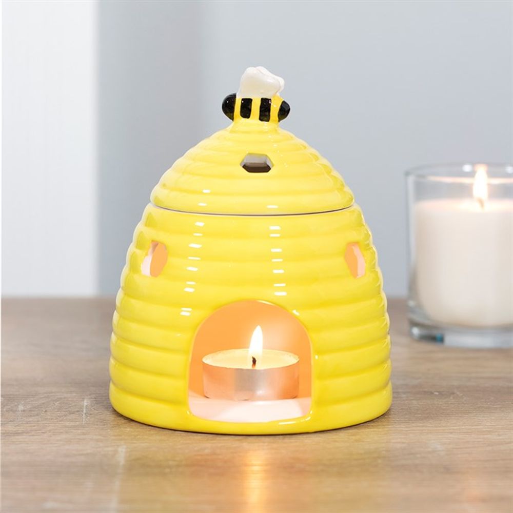 Yellow Beehive Oil Burner - Simply Melted